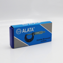 میکرومتر خارج سنج آلاتا مدل YP-0-25MM گستره 25-0 میلی متر