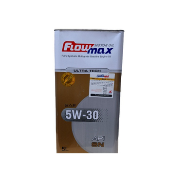 روغن موتور فلومکس مدل 5-30 API SN ظرفیت 5 لیتر