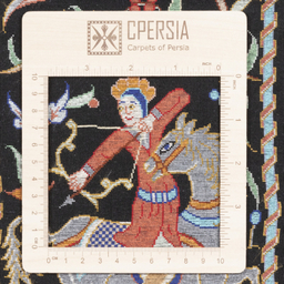 تابلو فرش دستباف سی پرشیا مدل شکارگاه کد 903709