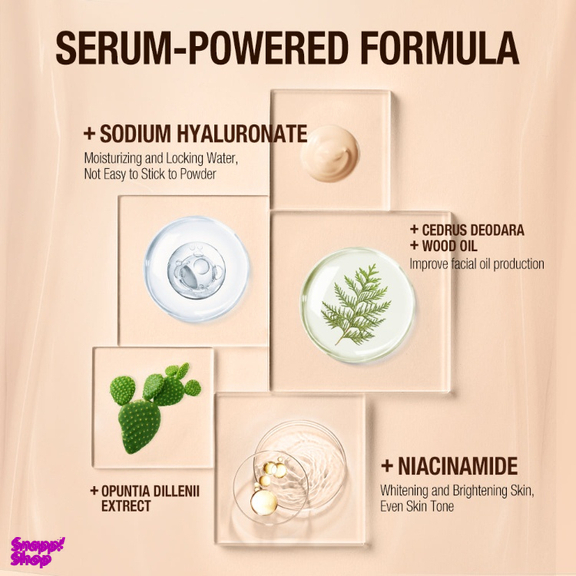 کرم پودر او تو او شماره C03 Warm Natural حجم 30 میلی لیتر