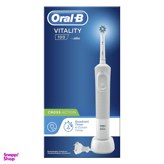 مسواک برقی اورال بی مدل Cross Action Vitality 100
