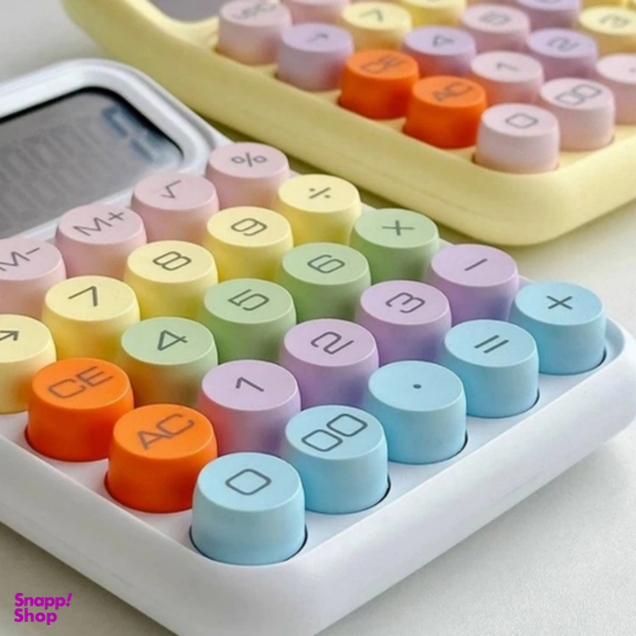 ماشین حساب مدل مینیمال طرح رنگی رنگی کد 340