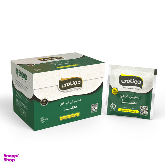 دمنوش گیاهی نعنا دونامی بسته ۱۴ عددی