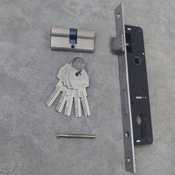 قفل و سیلندر آماتیس مدل آلومینیومی کد 3.5CM
