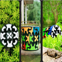 مکعب روبیک چی ای مدل گییر چرخ دنده ای استوانه