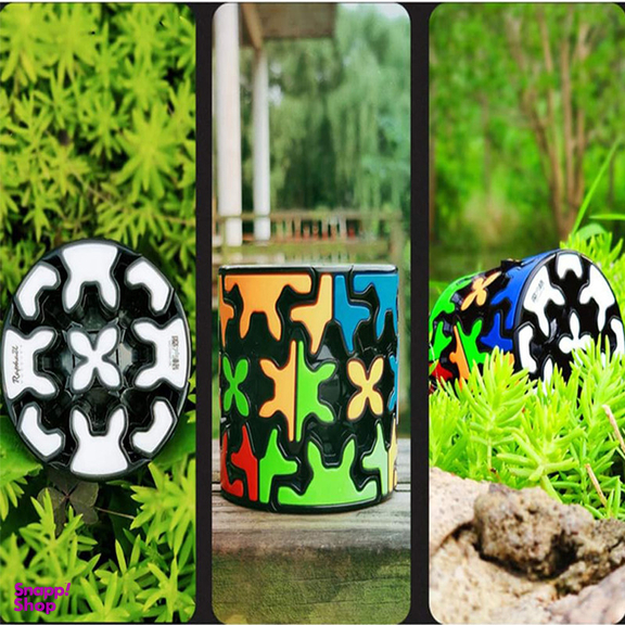 مکعب روبیک چی ای مدل گییر چرخ دنده ای استوانه