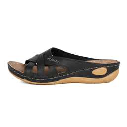 دمپایی زنانه سارینا مدل کیانا رنگ مشکی