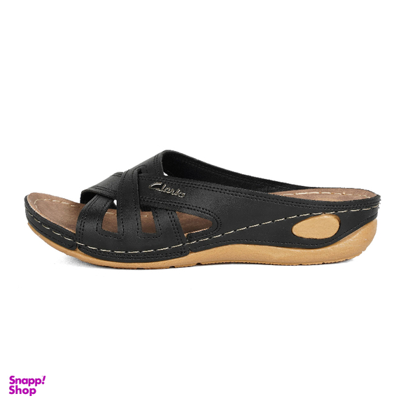 دمپایی زنانه سارینا مدل کیانا رنگ مشکی