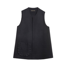 جلیقه رسمی زنانه برنس کد 70101 رنگ مشکی مات