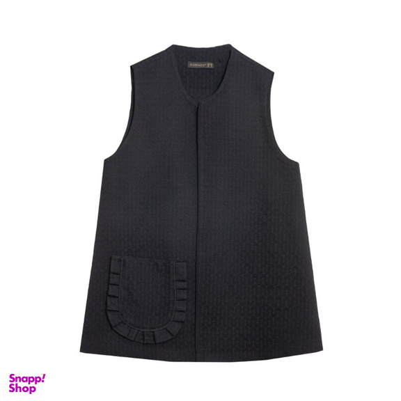 جلیقه رسمی زنانه برنس کد 70101 رنگ مشکی مات