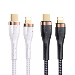 کابل فست شارژ Type-C به لایتنینگ یوسمز مدل US-SJ489 U64 20W PD Fast Cable طول 1.2 متر