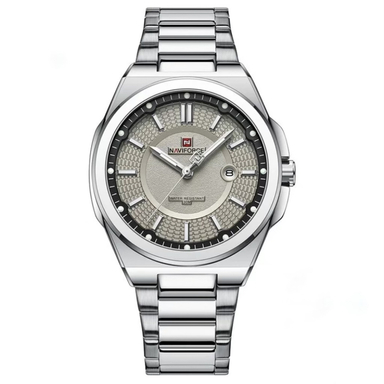 ساعت عقربه ای مردانه نیوی فورس مدل nf9212 S/Gy