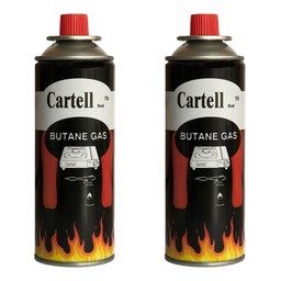 کپسول گاز مسافرتی کارتل کد CG-02 بسته 2 عددی