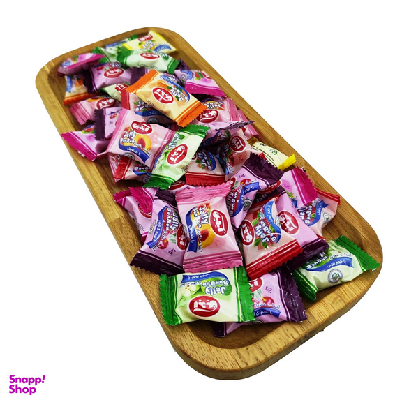 آبنبات با طعم میوه و مغز پاستیل آیدین وزن 500 گرم