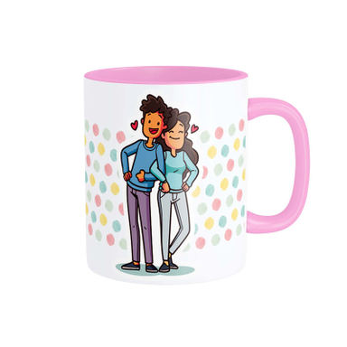 ماگ شادیت طرح کنار تو درگیر آرامشم کد 101