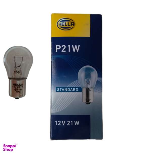 لامپ یک کنتاکت 21 وات خودرو هلا مدل P21W کد L01