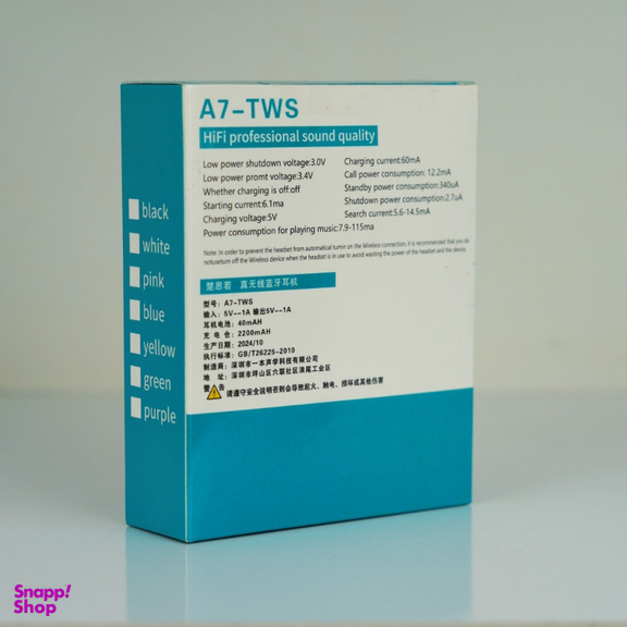 ایرفون بلوتوثی A7 مدل T3