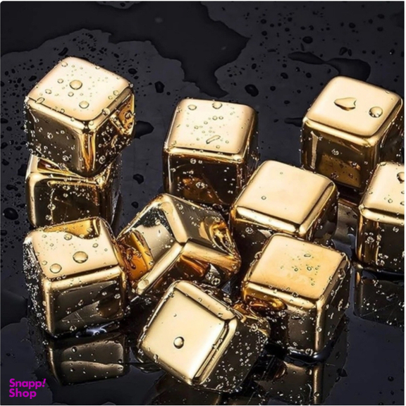 یخ فلزی و استیل مکعبی یونیک لایف بسته 8 عددی