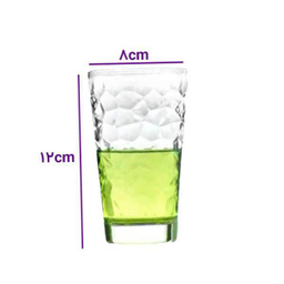 لیوان آکوا مدل اوین کد 4009 بسته ۶ عددی