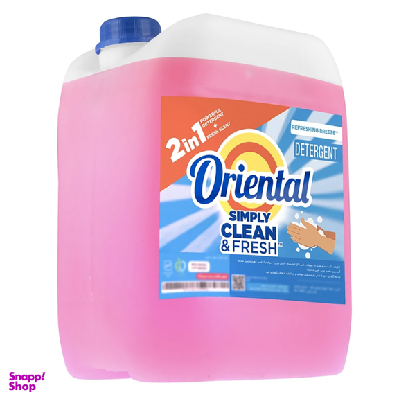 مایع دستشویی اورینتال مدل Soft wash حجم 10 لیتر