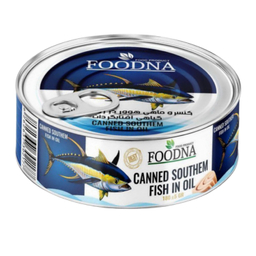 کنسرو تن ماهی ساده فودنا وزن 180 گرم