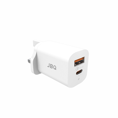 شارژر دیواری 45 وات جی بی کیو مدل HC-P5 به همراه کابل Type-C به Lightning