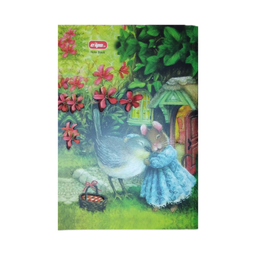 دفتر خط دار 40 برگ کلیپس طرح طبیعت کد 02