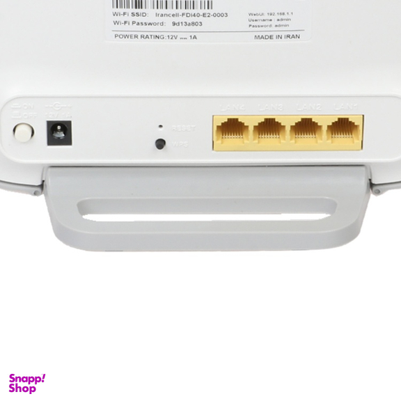 مودم رومیزی 2G/3G/4G ایرانسل مدل FD-i40 E2 به همراه 30 گیگابایت اینترنت هدیه