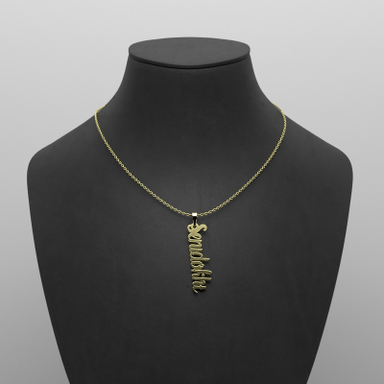 گردنبند طلا 18 عیار زنانه مدوپد مدل senidokht