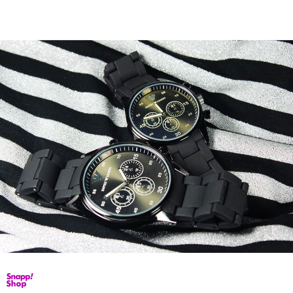 ست ساعت مچی عقربه ای زنانه و مردانه کد A-0002