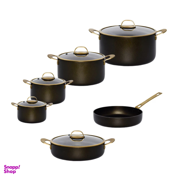 سرویس قابلمه 11 پارچه بی.وی.کی کد 714611-1