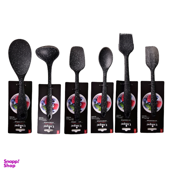 سرویس کفگیر و ملاقه 6 پارچه یونیک کد 1116