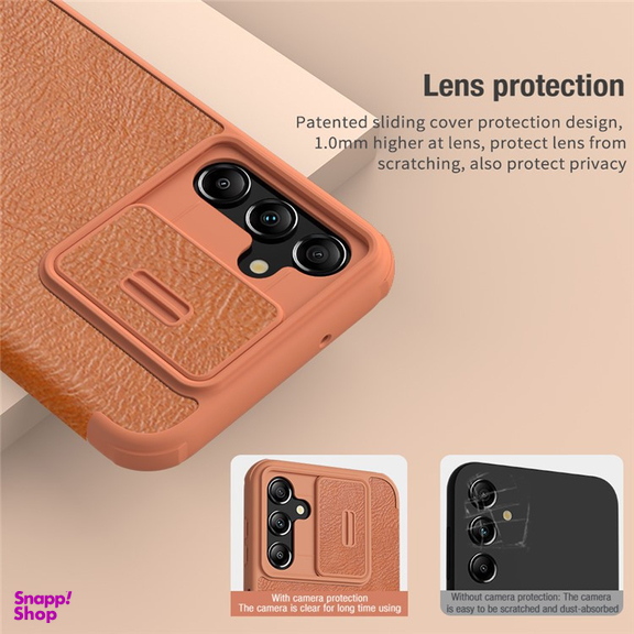 کیف کلاسوری نیلکین مدل Qin Pro Leather مناسب برای گوشی موبایل سامسونگ Galaxy A14 4G