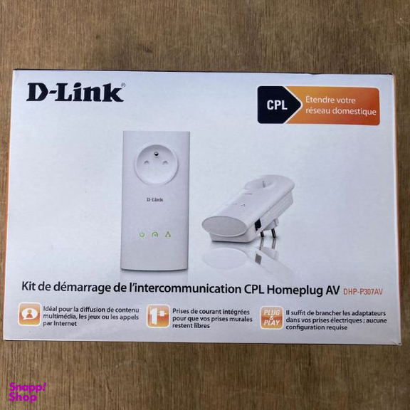 پاور لاین دی-لینک مدل DHP-P307AV بسته 2 عددی