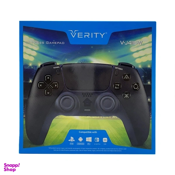 دسته بازی بی سیم وریتی مدل V-J4115W مناسب کامپیوتر و PS4