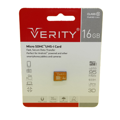 کارت حافظه microSDHC وریتی مدل Final 600X کلاس 10 استاندارد UHS-I U1 سرعت 90MBps ظرفیت 16 گیگابایت