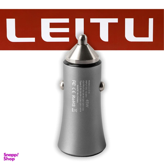 شارژر فندکی 45 وات لیتو مدل LC-C16 به همراه کابل MicroUSB