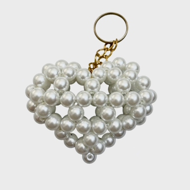 جاکلیدی طرح قلب مرواریدی کد 321