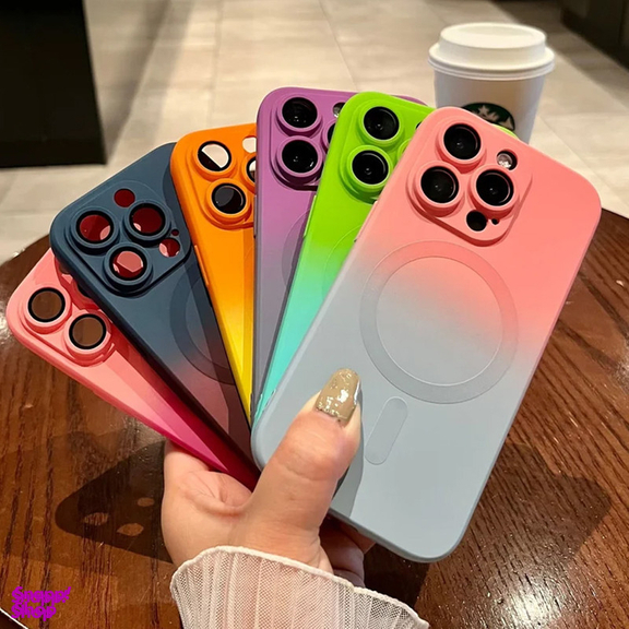 کاور گوشی موبایل مدل Q series MagSafe مناسب برای اپل iPhone 15 Pro Max