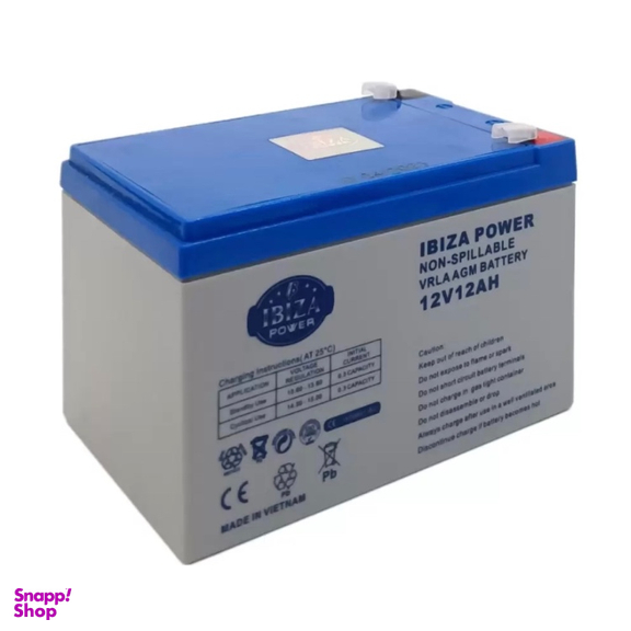 باتری UPS ایبیزا مدل 12V-12A