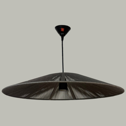 لوستر بافتنی نورهام مدل مکرومه کنفی