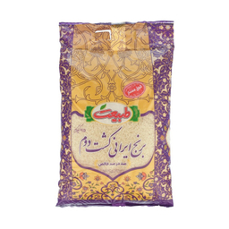 برنج ایرانی کشت دوم طبیعت وزن 4.5 کیلوگرم