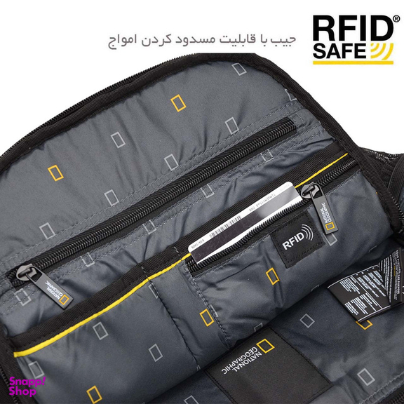 کوله پشتی نشنال جئوگرافیک مدل 1600400N18389 مناسب لپ تاپ 15.6 اینچی