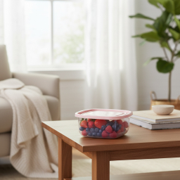 ظرف نگهدارنده نورینو مدل نارون مجموعه 4 عددی