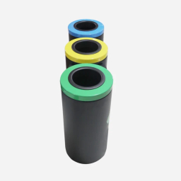 سطل زباله بهازکالا مدل YP-OSTOVANE-60CM مجموعه 3 عددی