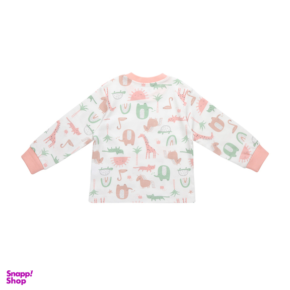 ست بلوز و شلوار طرح حیوانات کد 24202 چند رنگ