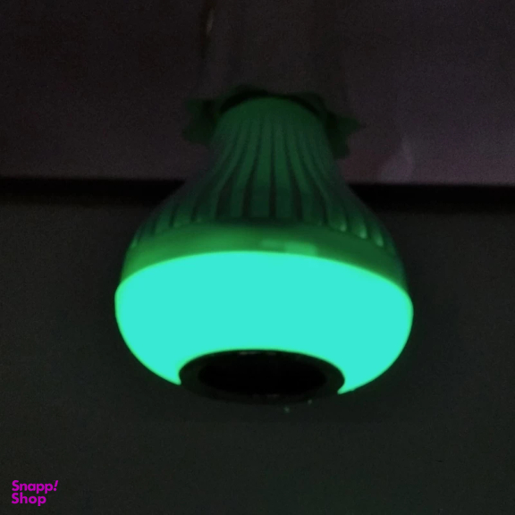 لامپ هوشمند و اسپیکر بلوتوثی مدل led music blub کد HB-61