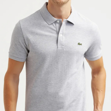 پولوشرت مردانه لاگوست کد 04 رنگ خاکستری روشن