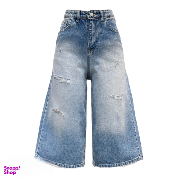 شلوار جین زنانه کد 8808 رنگ آبی