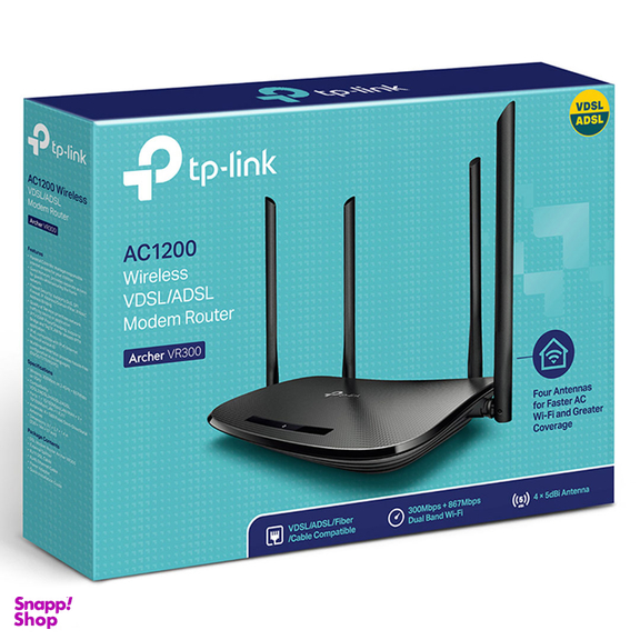 مودم روتر VDSL/ADSL تی پی-لینک مدل Archer VR300